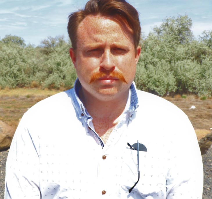 screen grab from Cascade Cody performing his song